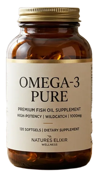 Omega-3 Pure supplement bottle