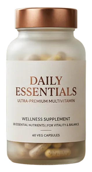 Daily Essentials multivitamin bottle